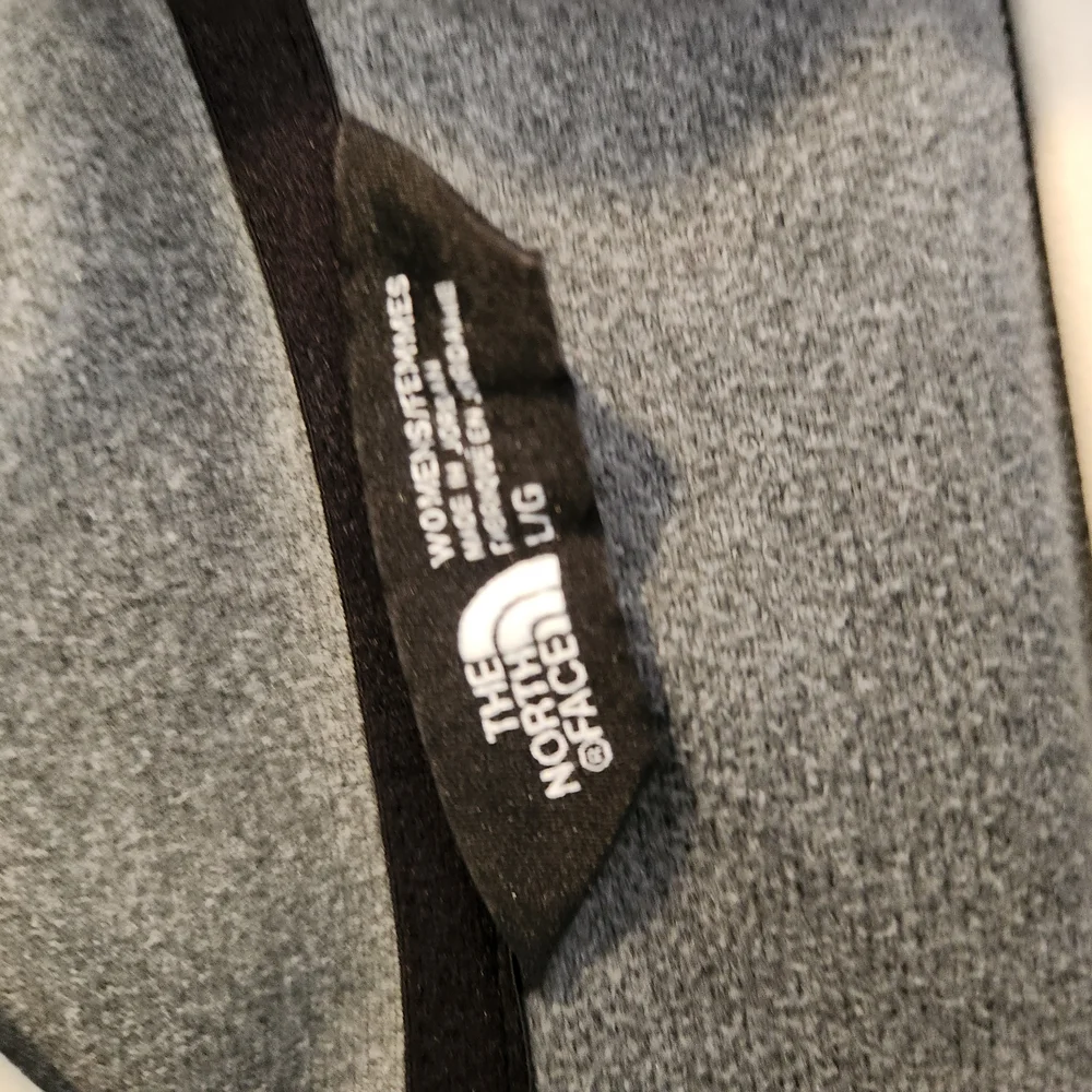 The North Face Gray Pullover Jacket Size L EUC